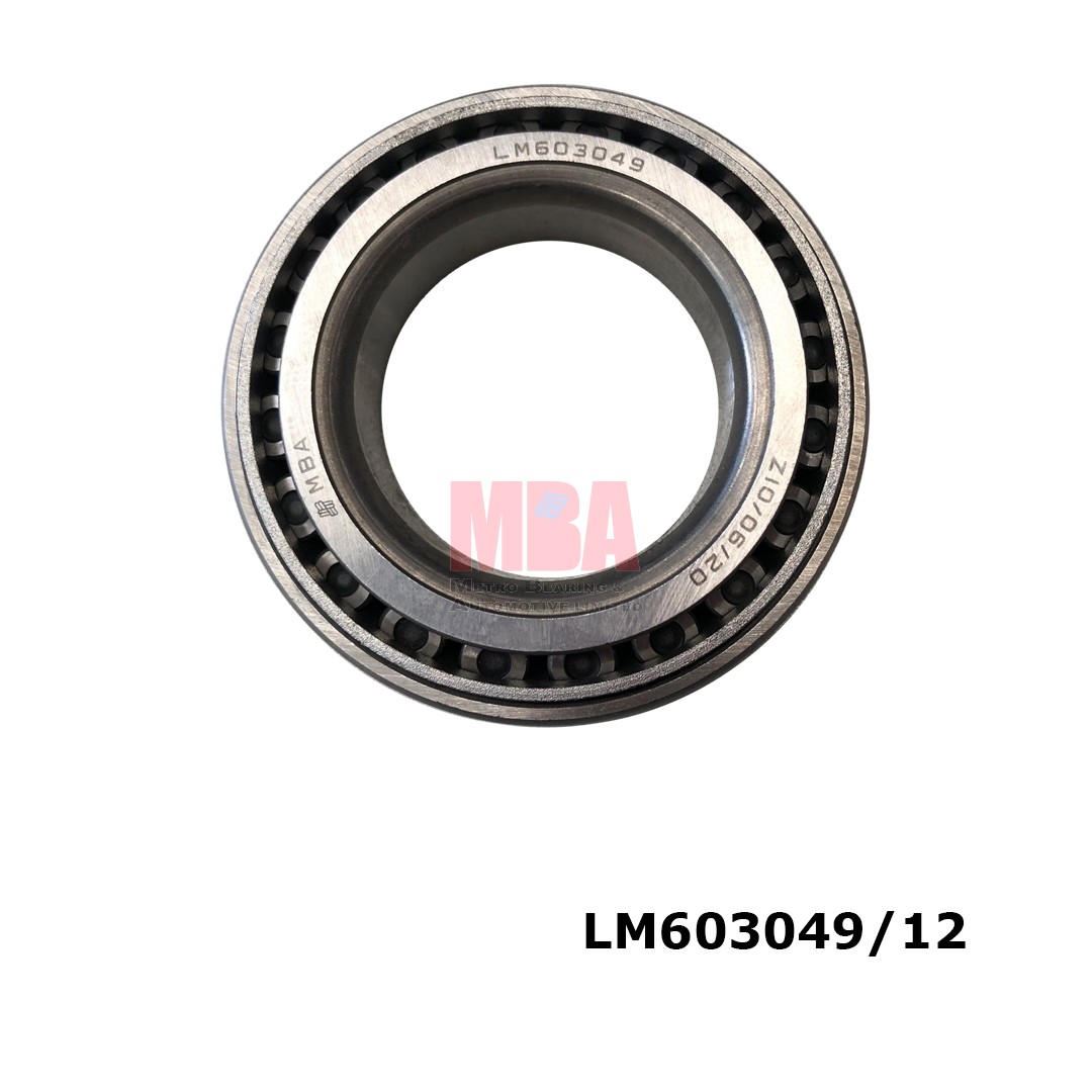 TAPERED ROLLER BEARING [SET37, A37] : (LM603049/12)