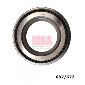 TAPERED ROLLER BEARING (687/672)